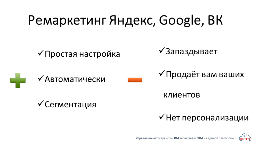 Ремаркетинг Яндекс Google ВК простая настройка сегментация  в Перми