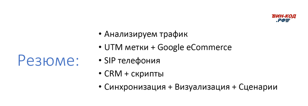 Резюме - эффективность интернет магазина в Перми